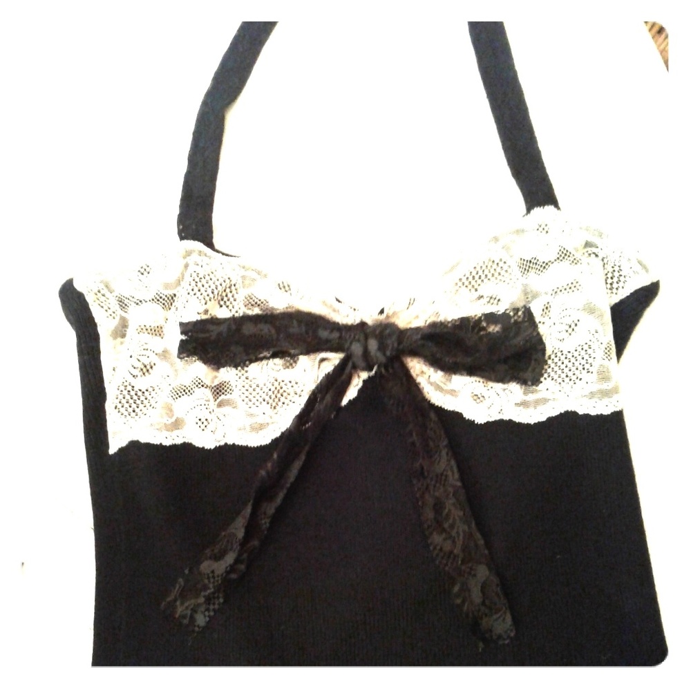 Boho Sweater Halter Top